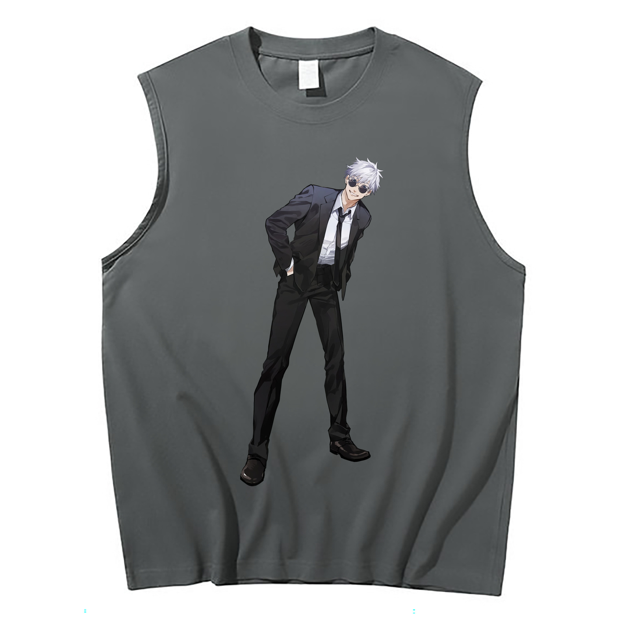 （画像用） 呪術廻戦 Jujutsu Kaisen コットン100％タンクトップ（フロントプリント）